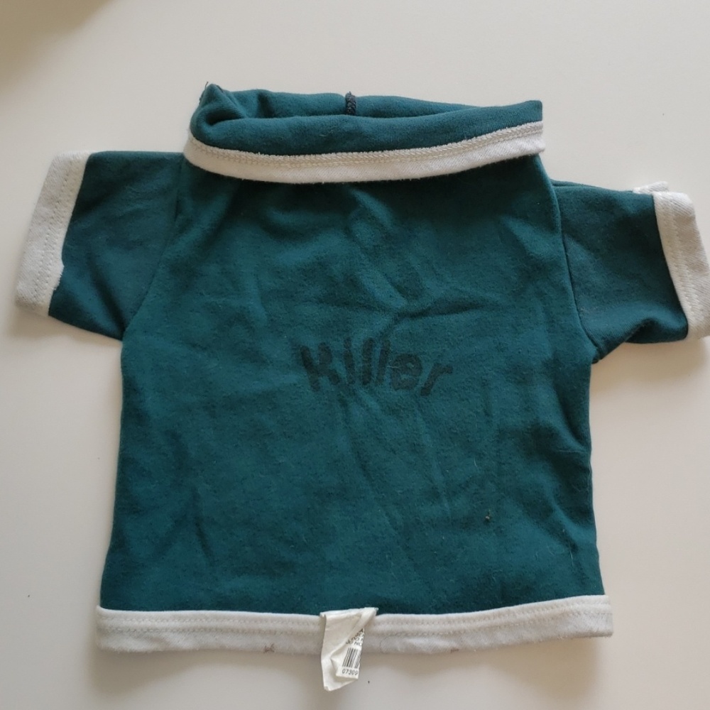 Killer Teal dog shirt